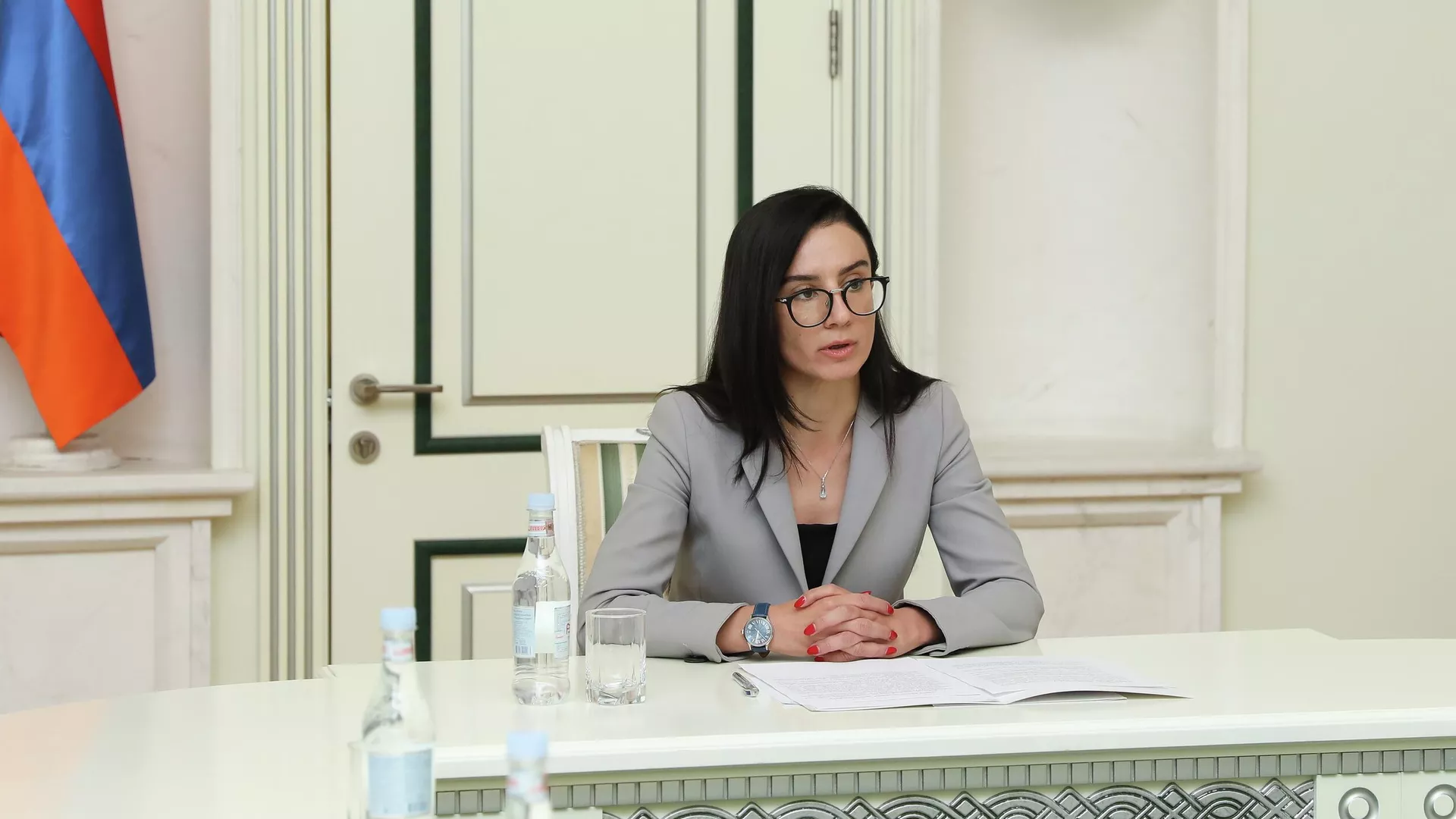 Заседание Коллегии под председательством Генерального прокурора Анны Вардапетян (30 сентября 2022). Еревaн Заседание Коллегии под председательством Генерального прокурора Анны Вардапетян (30 сентября 2022). Еревaн - Sputnik Армения, 1920, 30.09.2022