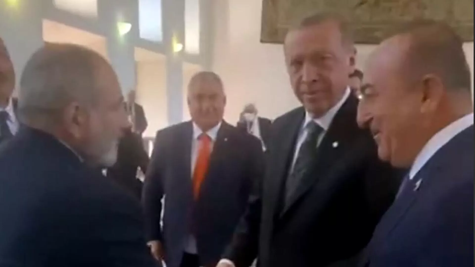Пресьер-министр Никол Пашинян на переговорах с лидерами Турции и Азербайджана в Праге