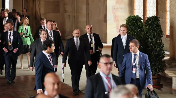 Премьер-министр Никол Пашинян принял участие в саммите Европейского политического сообщества (6 октября 2022). Прага - Sputnik Армения