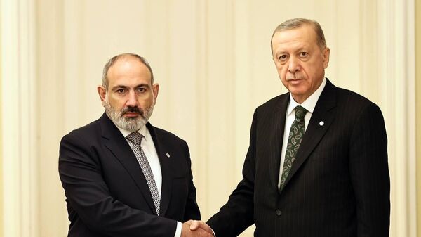 ՀՀ վարչապետն ու Թուրքիայի նախագահը - Sputnik Արմենիա