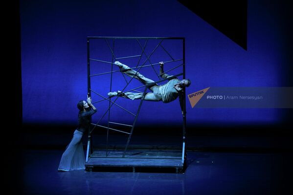 Ռոդենի դերակատար&#x60;Ռուսաստանի վաստակավոր արտիստ, Սանկտ Պետերբուրգի Բորիս Էյֆմանի բալետի պետական ակադեմիական թատրոնի առաջատար մենակատար Օլեգ Գաբիշև - Sputnik Արմենիա