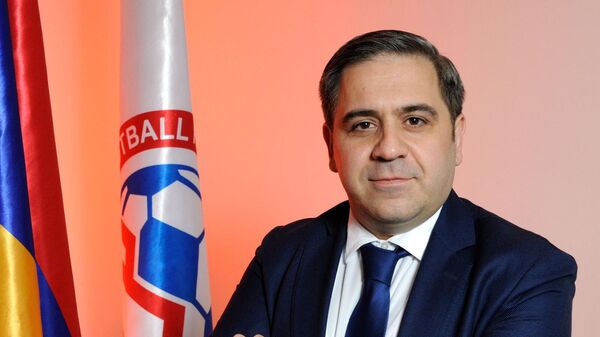Председатель Федерации футбола Армении Армен Меликбекян - Sputnik Армения