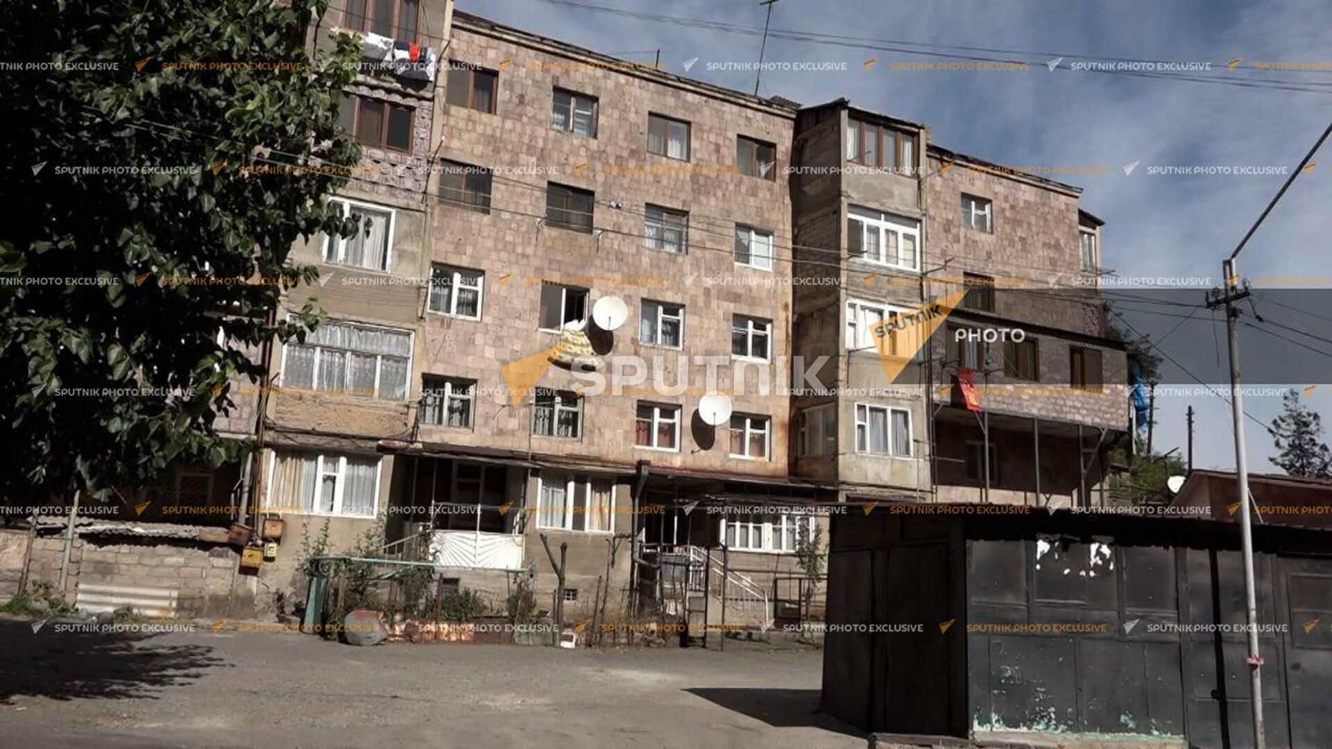 Ալավերդի քաղաքի Ջրավազան փողոցի 30 հասցեի շենքը - Sputnik Արմենիա, 1920, 12.10.2022