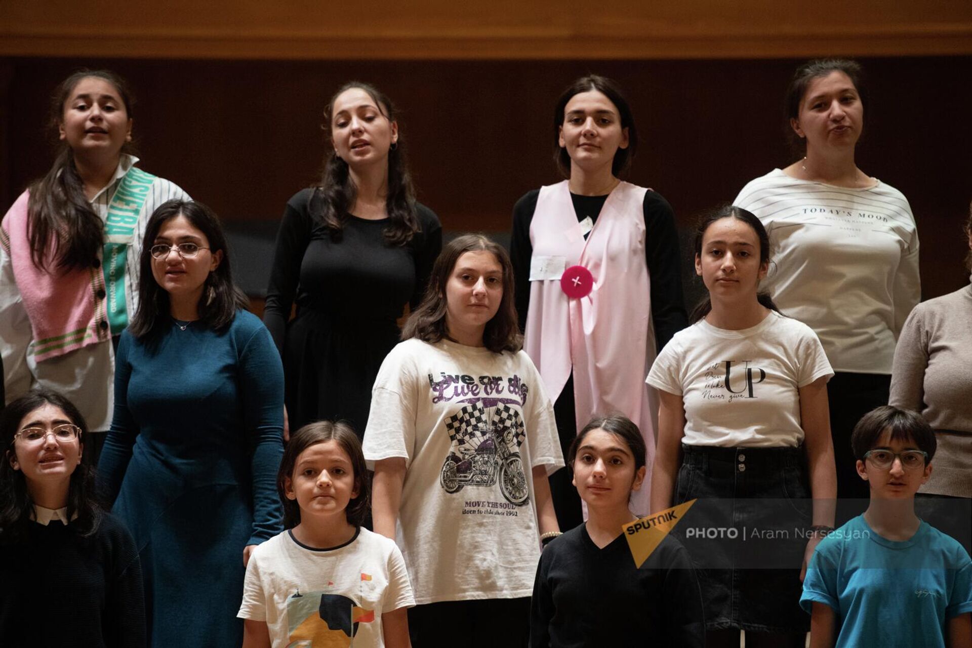 Хор Маленькие певцы Армении готовится с юбилейному концерту, посвященному 30-летию коллектива - Sputnik Արմենիա, 1920, 15.10.2022