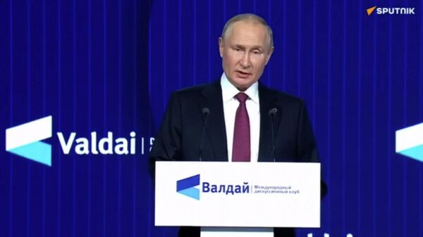Путин заявил, что в последние месяцы Запад предпринял целый ряд шагов на обострение ситуации в мире - Sputnik Армения