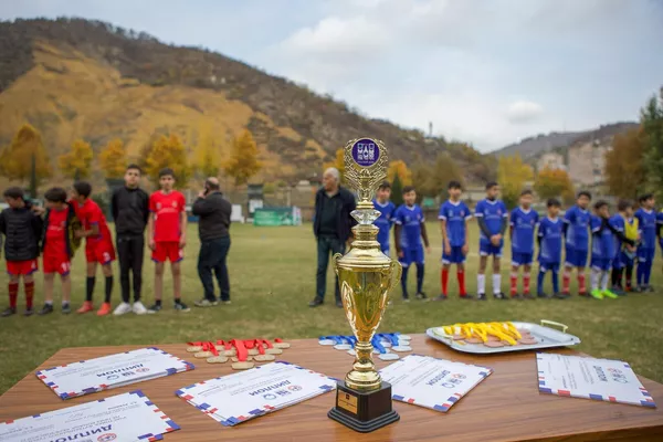 Футбольные игры в рамках турнира на приз Романа Березовского (10 ноября 2022). Капан Футбольные игры в рамках турнира на приз Романа Березовского (10 ноября 2022). Капан - Sputnik Армения