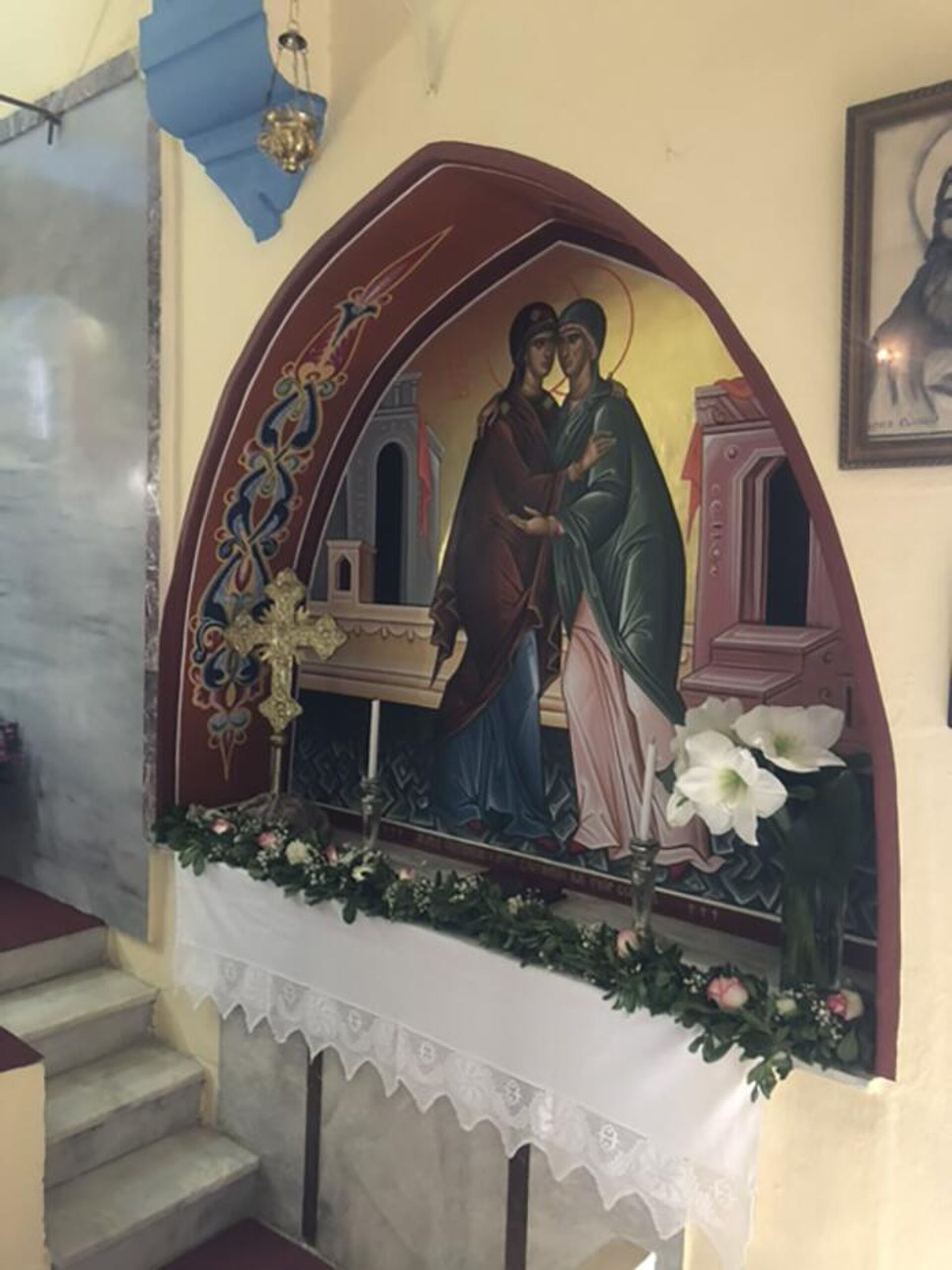 Фреска в армянской церкви Ираклиона - Sputnik Արմենիա, 1920, 18.11.2022