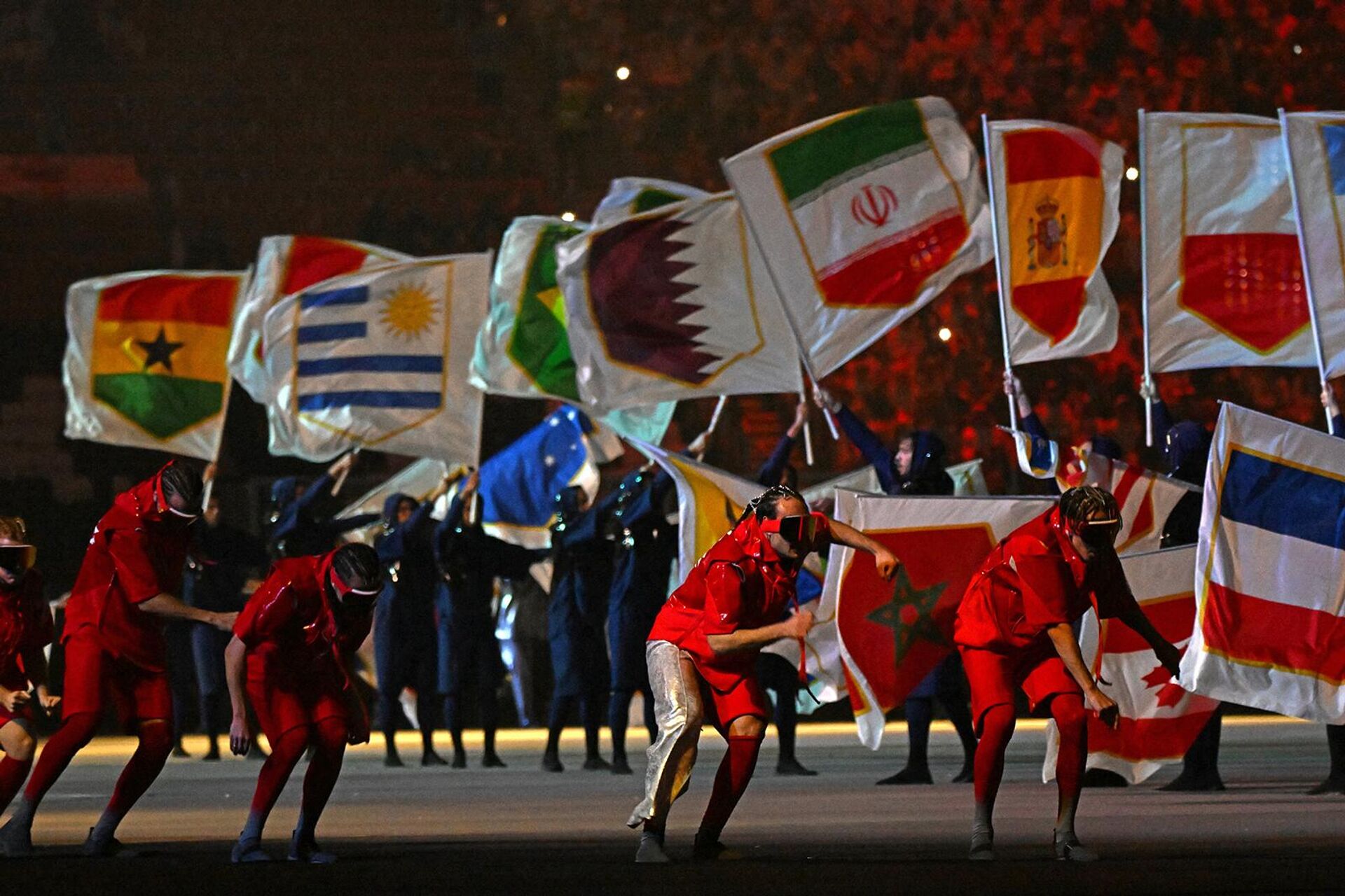 Церемония открытия Чемпионата мира по футболу 2022 года в Катаре (20 ноября 2022). Доха - Sputnik Армения, 1920, 20.11.2022