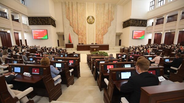 Заседание парламента Белоруссии - Sputnik Армения