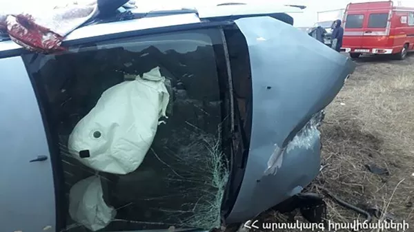 Дорожно-транспортное происшествие на трассе Норашен-Гавар (12 декабря 2022). Гегаркуник - Sputnik Армения