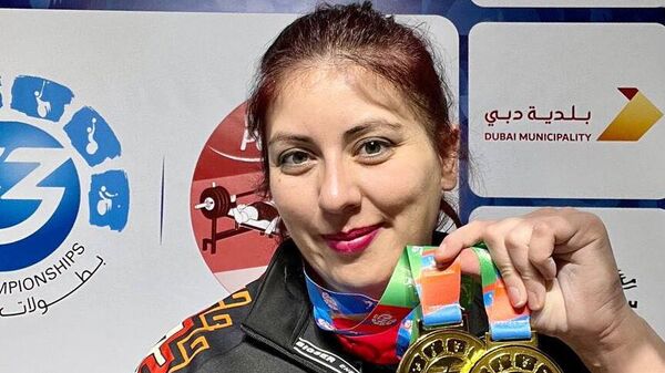 Тяжелоатлет Грета Варданян  - Sputnik Армения