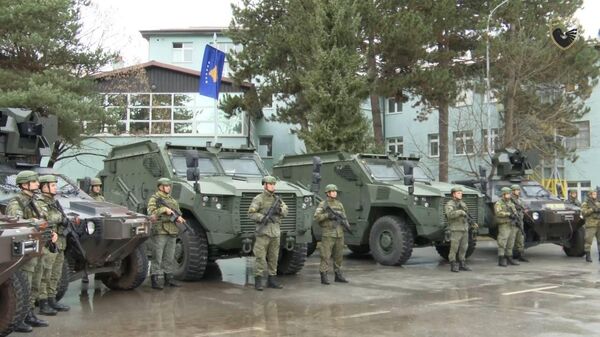 Армия Республики Косово получила турецкие бронемашины Vuran 4х4 - Sputnik Армения