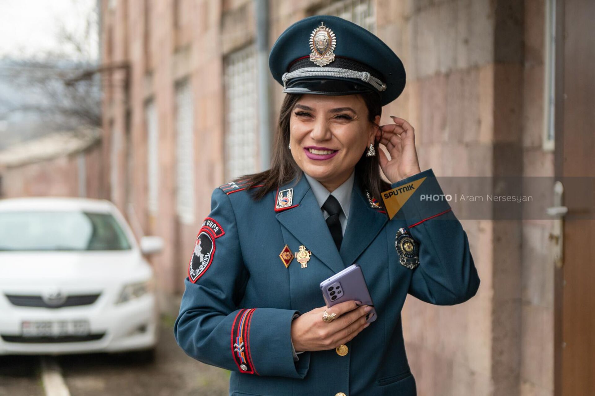 Первая женщина-шеф полиции подполковник Мелине Егшатян - Sputnik Արմենիա, 1920, 23.12.2022