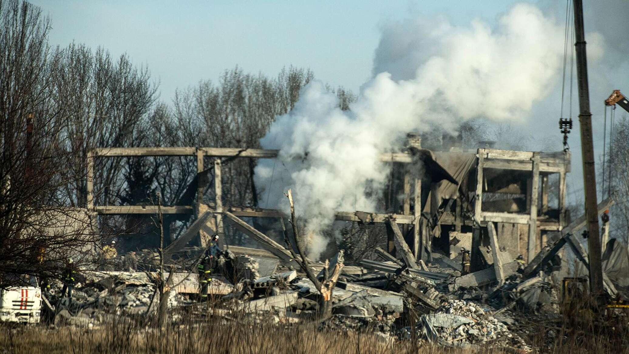 В Макеевке в результате удара войск Украины погибли десятки российских  военных - МО РФ - 02.01.2023, Sputnik Армения