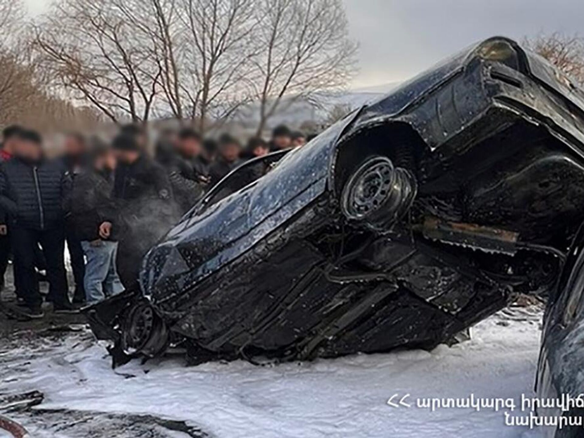 Автомобиль сгорел в Гегаркуникской области Армении – есть жертвы -  07.01.2023, Sputnik Армения