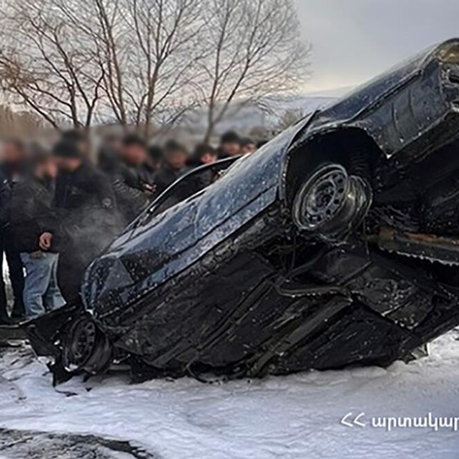 Автомобиль сгорел в Гегаркуникской области Армении – есть жертвы -  07.01.2023, Sputnik Армения