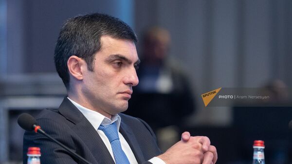Министр иностранных дел НКР Сергей Казарян - Sputnik Армения