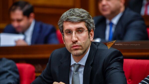 Министр юстиции Григор Минасян  - Sputnik Армения