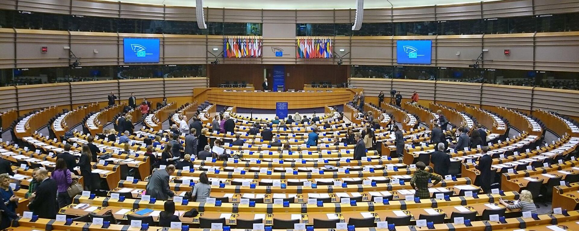 Заседание Европейского парламента (3 февраля 2015). Брюссель - Sputnik Армения, 1920, 13.12.2023