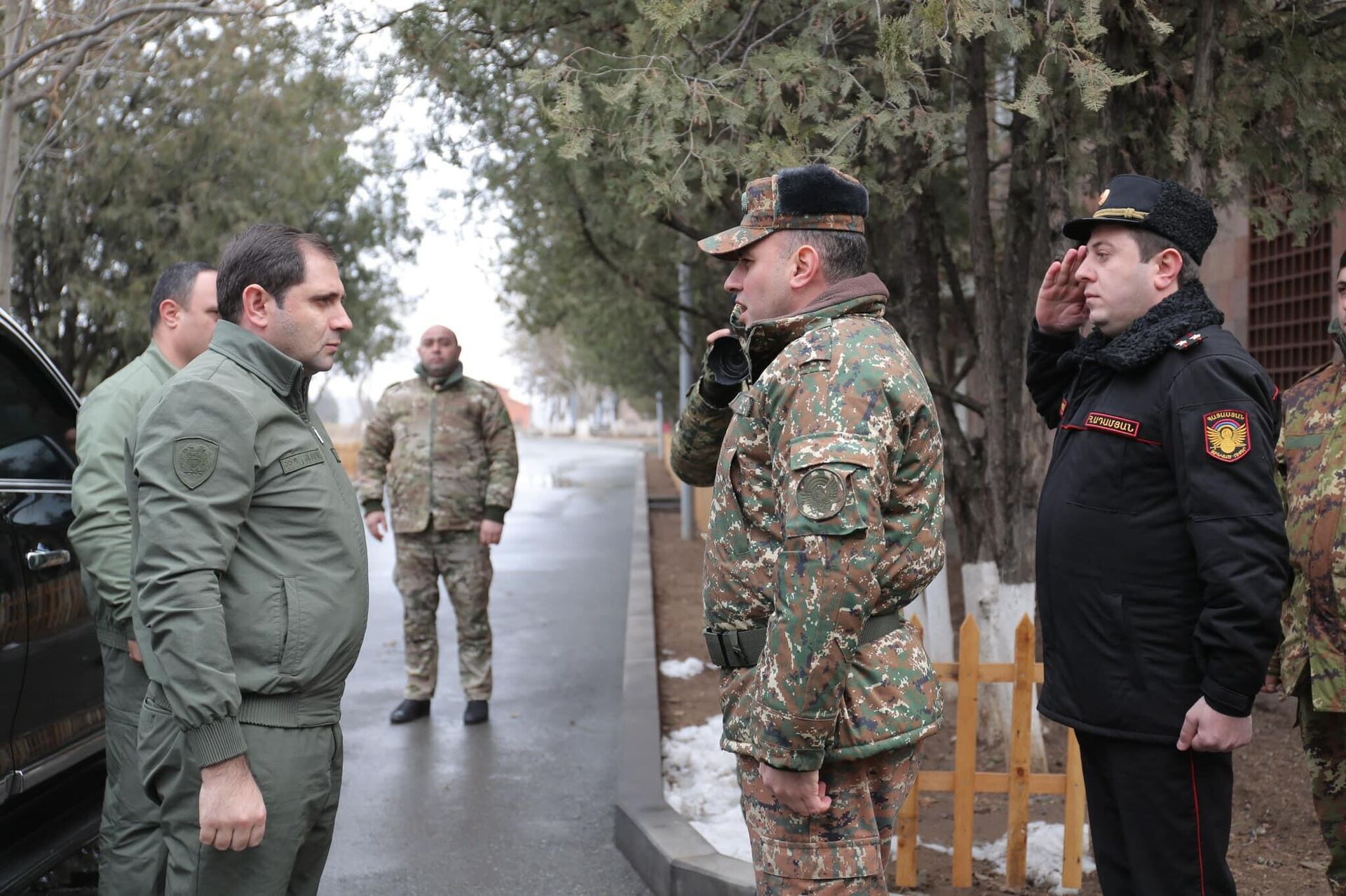 Министр обороны Сурен Папикян посетил учебную воинскую часть МО (2 февраля 2023). - Sputnik Армения, 1920, 02.02.2023
