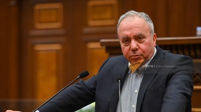 Парламентские слушания по представленному фракцией "Армения" проекту заявления НС “О закрытии Азербайджаном Лачинского коридора” (3 февраля 2023). Еревaн