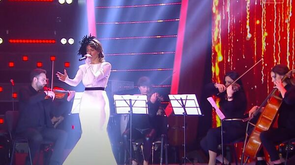 Кадр из шоу The Voice Georgia с участием Иру Хечановой - Sputnik Армения
