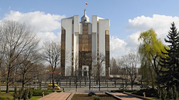 Президентский дворец на бульваре Штефана чел Маре в Кишиневе - Sputnik Армения