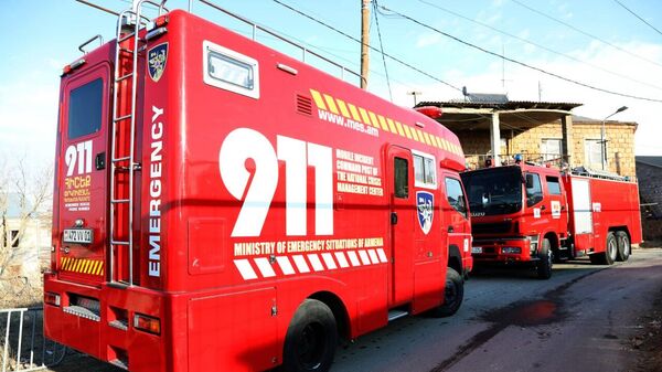 Пожарные машины. Архивное фото - Sputnik Армения