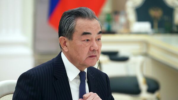 Глава внешнеполитического ведомства Коммунистической партии Китая Ван И - Sputnik Армения