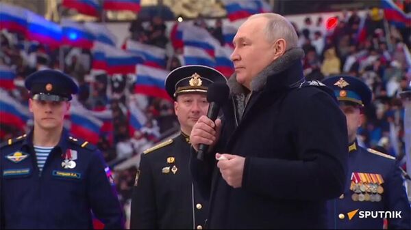 Путин: прямо сейчас идёт бой на наших исторических рубежах за наших людей - Sputnik Армения
