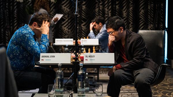 Левон Аронян на шахматном турнире WR Chess Masters - Sputnik Армения