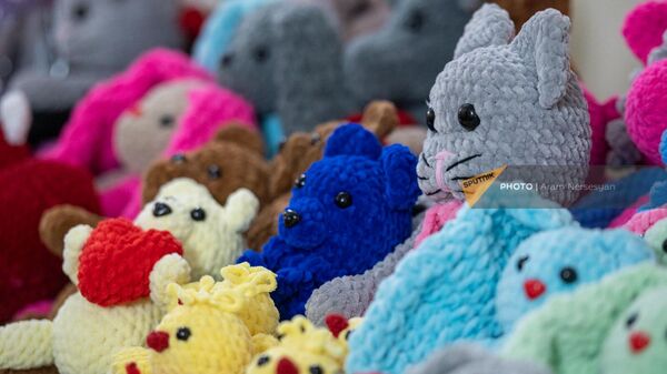 Вязанные игрушки  - Sputnik Армения