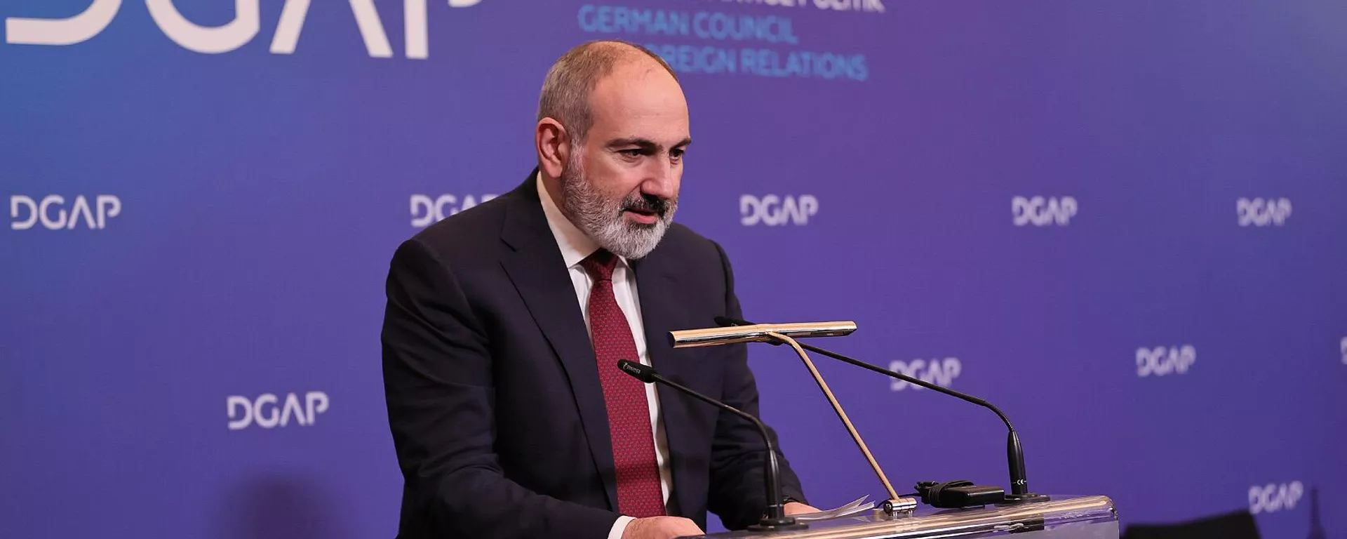 Премьер-министр Никол Пашинян посетил Германский совет по внешней политике, где провел встречу с представителями политических, общественных и экспертных кругов (3 марта 2023). Берлин - Sputnik Армения, 1920, 03.03.2023