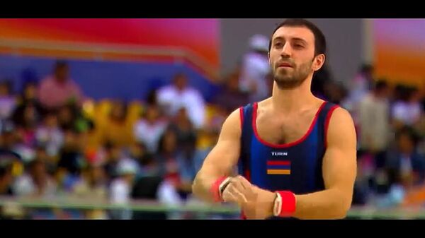 Видео выступления гимнаста Артура Давтяна на соревнованиях в Катаре - Sputnik Армения
