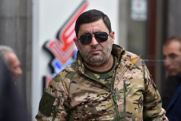 Акция протеста жильцов бывшего здания минобороны у КГД (13 марта 2023). Еревaн - Sputnik Армения