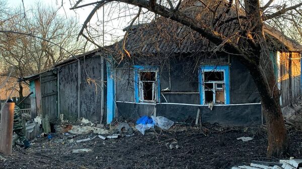 Под обстрел ВСУ попало село Теребрено (13 марта 2023). Белгородская область - Sputnik Армения