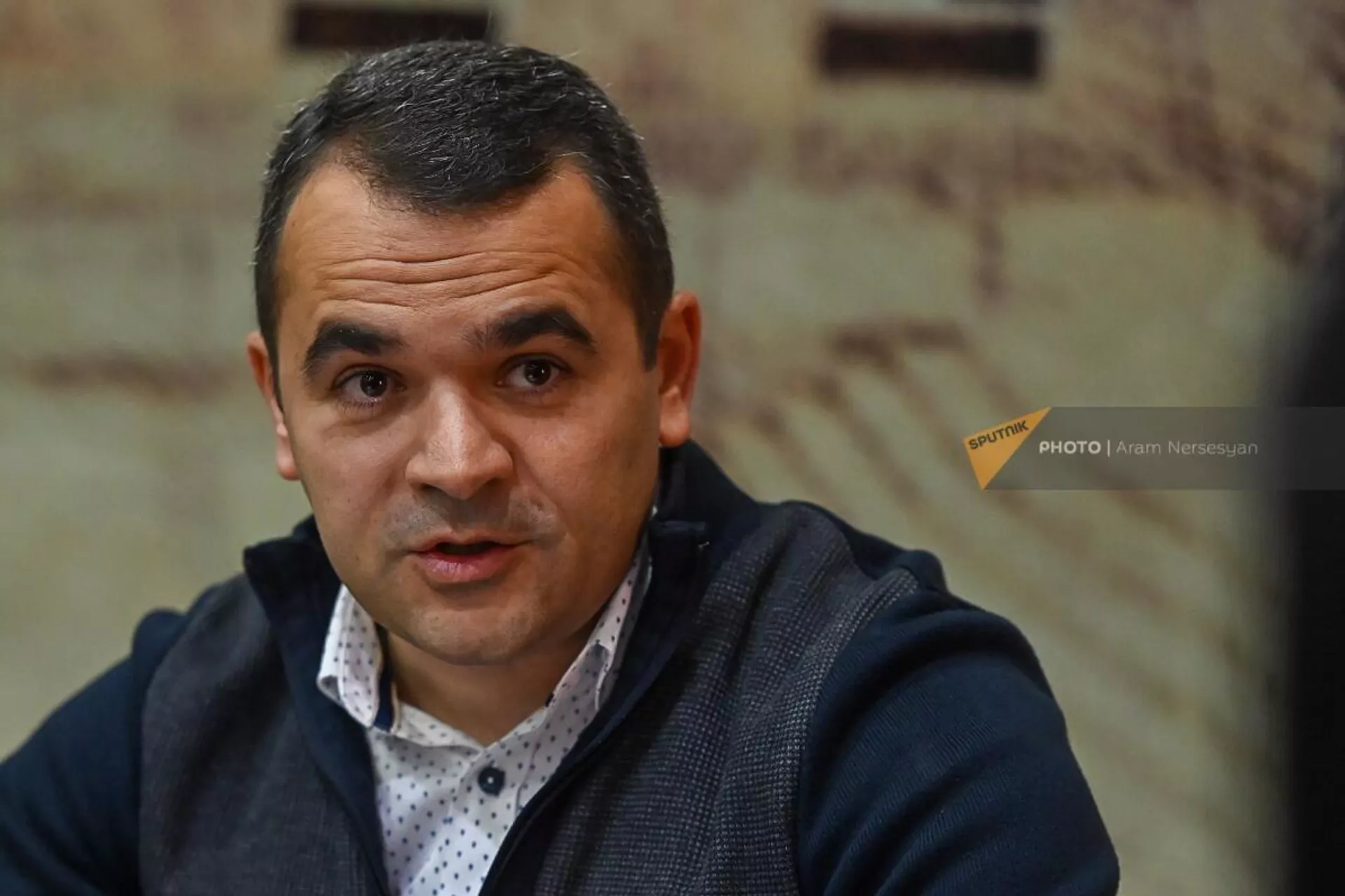 Адвокат Акоп Енокян на пресс-конференции по делу Григoрия Хaчaтурова (20 марта 2023). Еревaн Адвокат Акоп Енокян на пресс-конференции по делу Григoрия Хaчaтурова (20 марта 2023). Еревaн - Sputnik Армения, 1920, 20.03.2023
