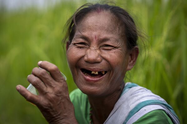 Ժպտացող կին. Հնդկաստան - Sputnik Արմենիա