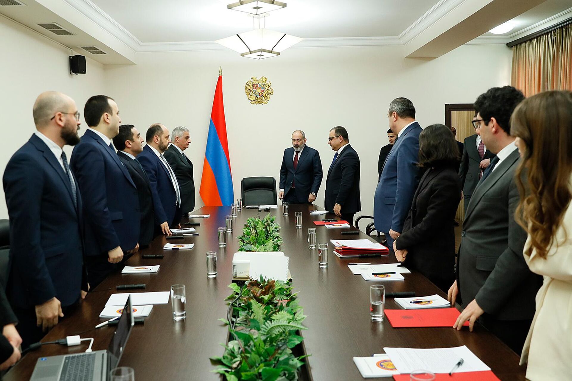 Премьер-министр Никол Пашинян посетил офис Совета Безопасности (22 марта 2023). Еревaн - Sputnik Армения, 1920, 22.03.2023
