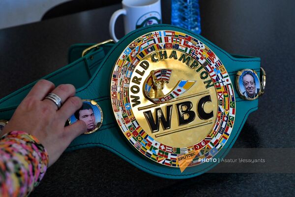 Պրոֆեսիոնալ բռնցքամարտի չեմպիոնական գոտին WBC-ի վարկածով - Sputnik Արմենիա