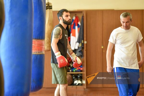 Открытая тренировка сборной Армении по профессиональному боксу - Sputnik Արմենիա