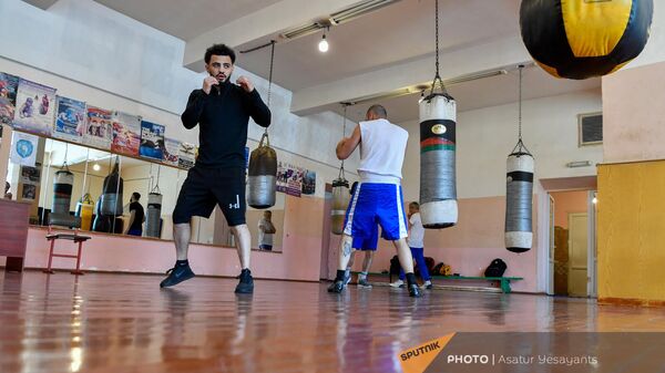 Открытая тренировка сборной Армении по профессиональному боксу - Sputnik Армения
