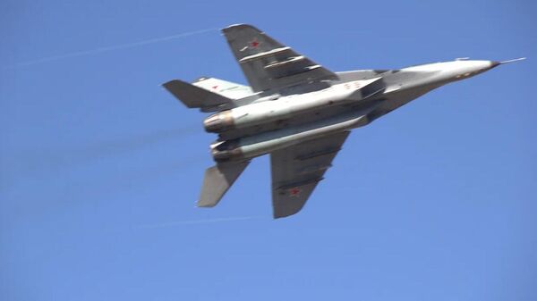 Летчики МиГ-29 ЮВО в Армении уничтожили ПВО противника в рамках контрольной проверки - Sputnik Армения