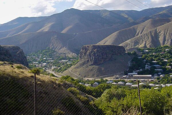 Вид на село Бжни - Sputnik Армения