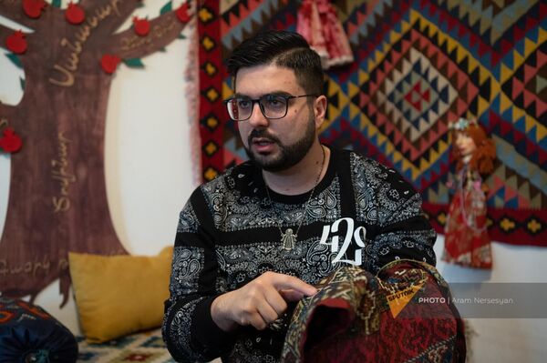 Этнограф Ваге Котанян рассказывает об армянских узорах  - Sputnik Армения