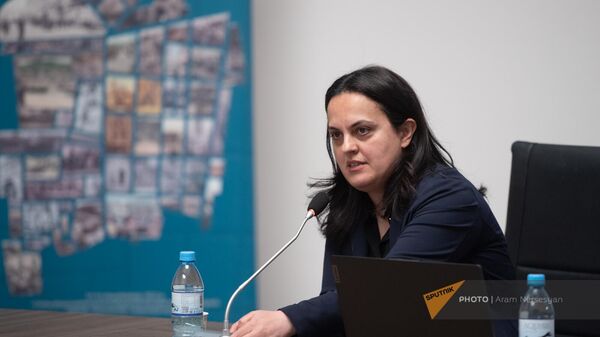 Заместитель директора по научной работе Музея-института Геноцида армян Эдита Гзоян - Sputnik Армения