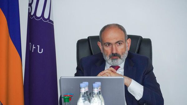 Заседание правления партии Гражданский договор под председательством премьер-министра Никола Пашиняна (2 мая 2023). Еревaн - Sputnik Армения