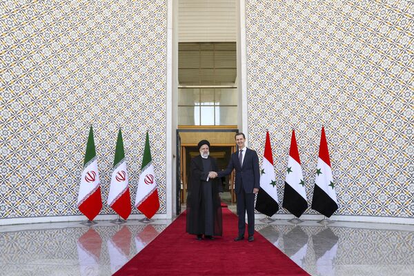 Это первый визит иранского президента в Сирию с начала конфликта в стране - Sputnik Армения