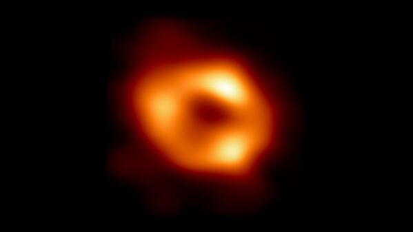 Մեր գալակտիկայի կենտրոնում գտնվող Sgr A գերզանգվածային սև խոռոչի առաջին պատկերը: - Sputnik Արմենիա