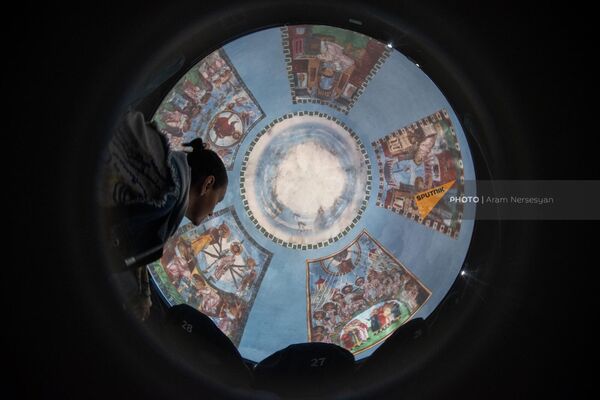 Платформа Дитаран в Дилижане для показа имерсивных фильмов Платформа Дитаран в Дилижане для показа имерсивных фильмов - Sputnik Армения